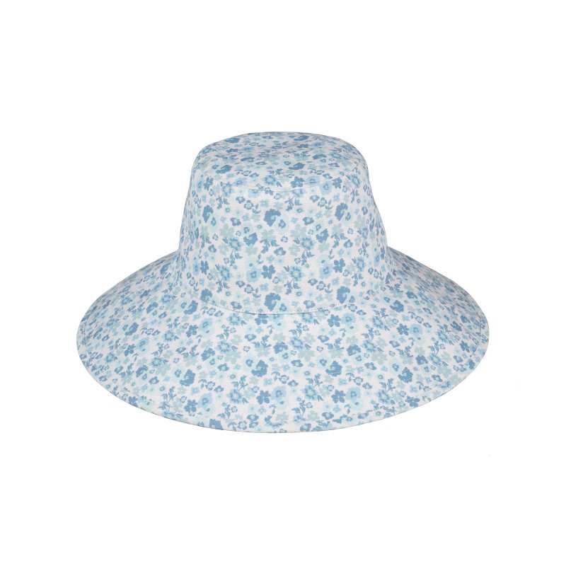 Holiday Bucket - Aqua Bloom